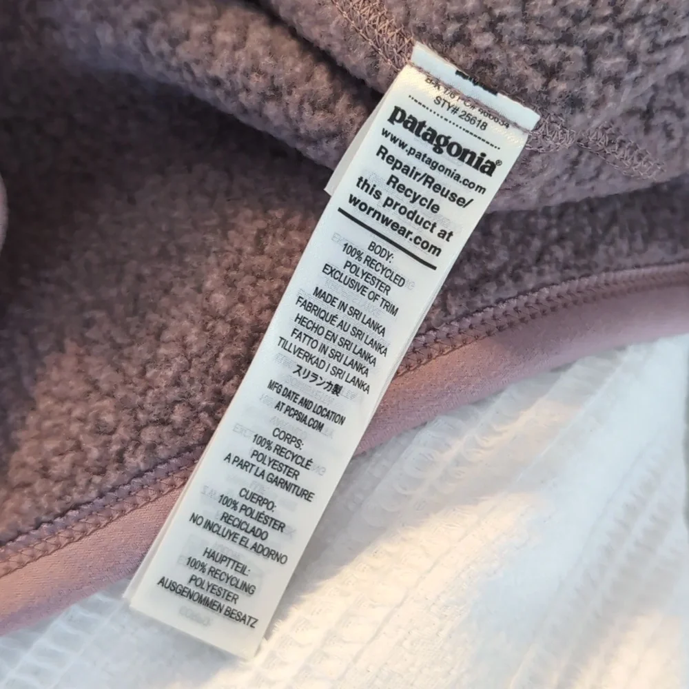 Patagonia Women's Better Sweater - Quarter Zip Fleece - S - Picture 4 of 5